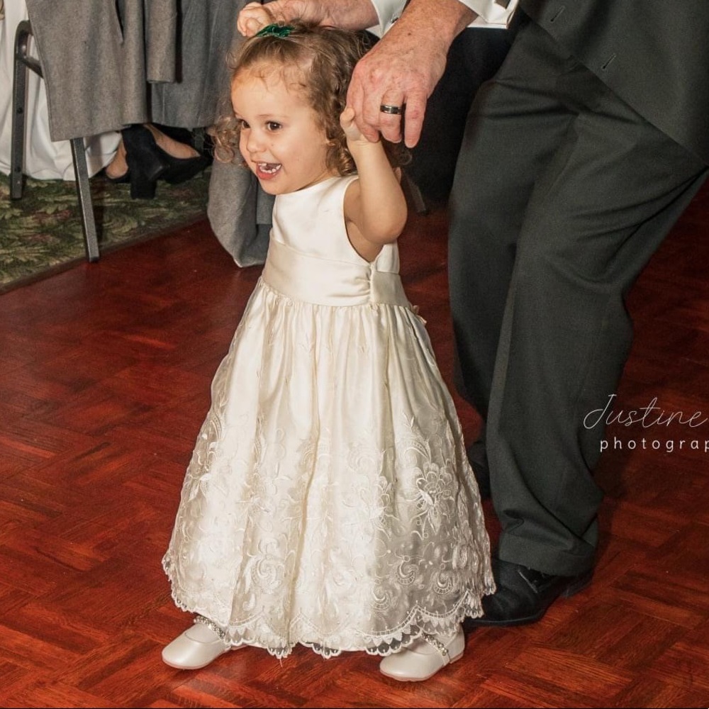 Ivory Flower Girl Dress